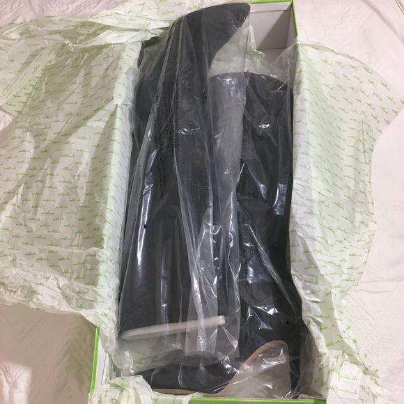 Size 8 Sam Edelman Suede Leather Knee High Boots - Picture 7 of 8